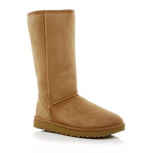 NEW UGG Size 10 Women's Classic II Tall Shearling Boots - Chestnut